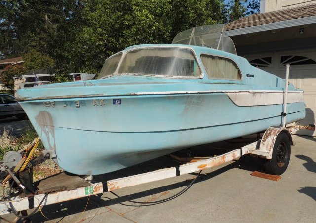 1959 Mobilcraft 16 foot cabin cruiser 5